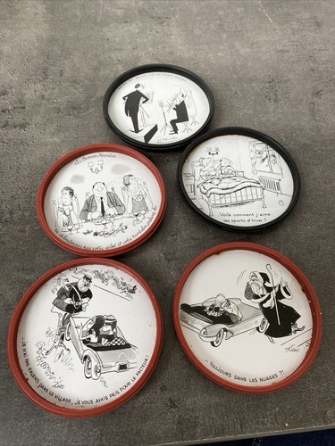Lot De 4 Dessous De Verre Maçonnique - Carrés En Bois - Pour Famille - Neuf Sous Emballage