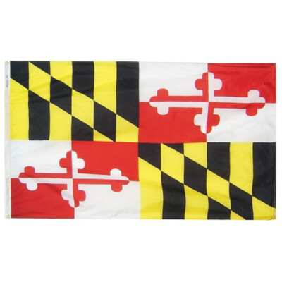 Maryland Annin Flagmakers State Nylon Flag Indoor Outdoor All Sizes