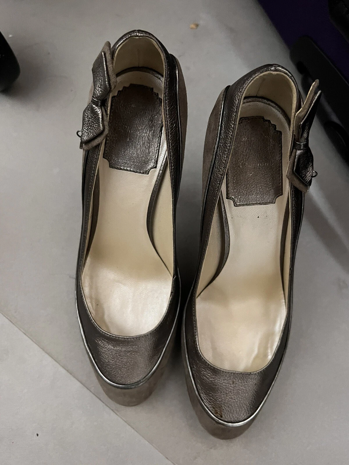 Escarpins Dior Bronze Eu 36.5 Us 6.5