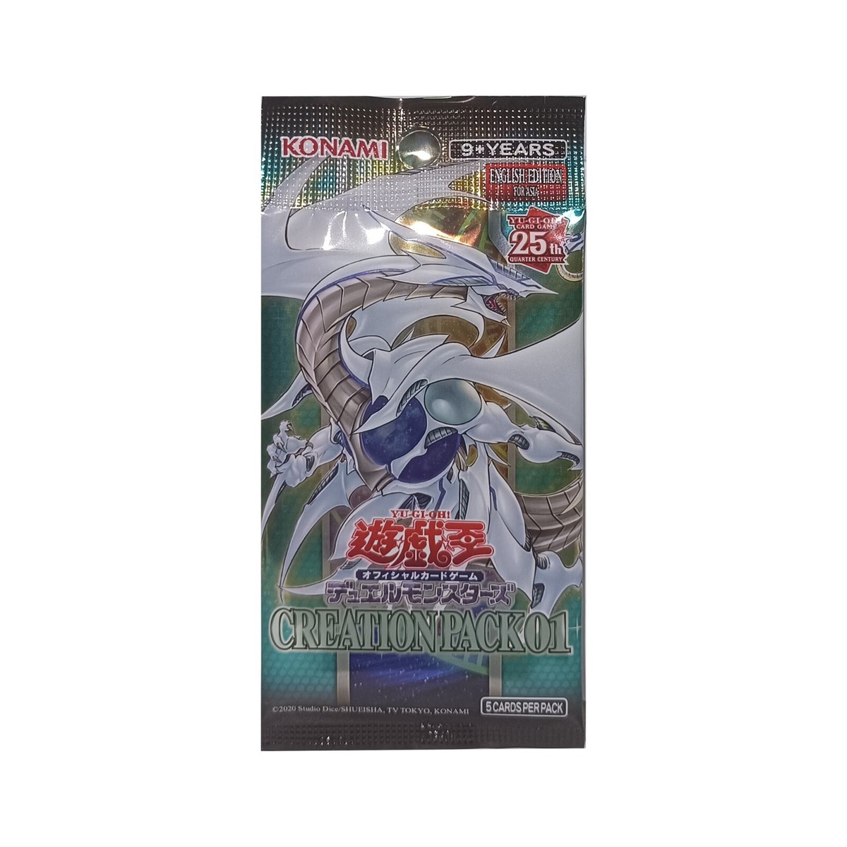 Yu-Gi-Oh! Creation Pack 01 Booster Box Yugioh Card Game Asia
