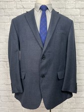 IZOD Blue Men  s Sport Coat Blazer 44R