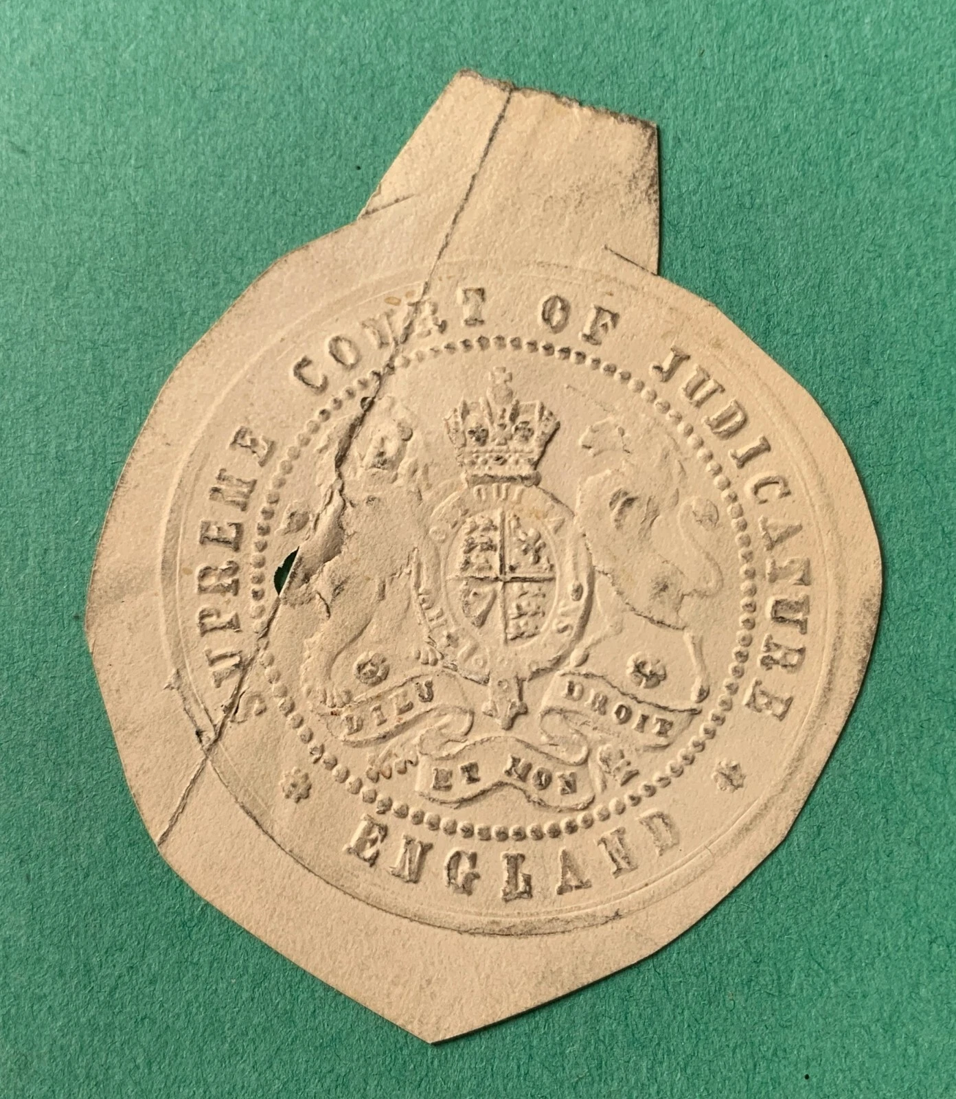 Angleterre Royaume Uni Grande Bretagne   Vignette ? Sceau ?   