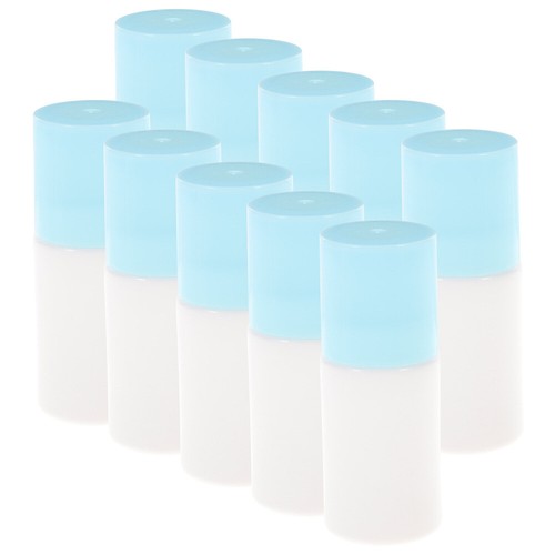 Sponge Head Liquid Bottle 20ml Refillable for Travel 10Pcs Set