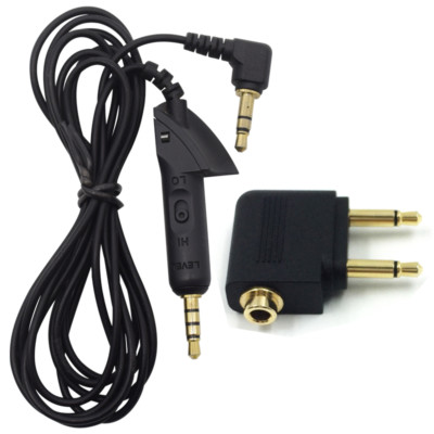 Bose-QuietComfort 15 QC15 Audio Verlängerungskabel/Airline Adapter Flugzeug
