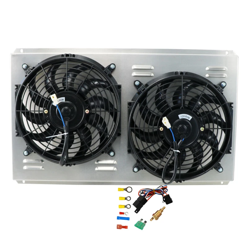 Ventilador de cobertura de radiador elétrico para 96-05 Chevy Blazer S10 C1500 GMC Jimmy Sonoma - Imagem 3 de 4