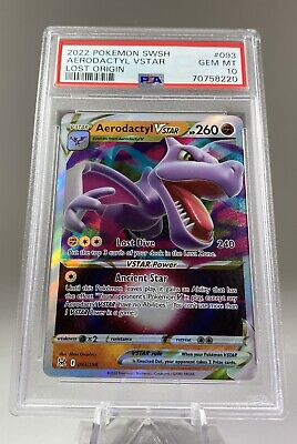 Carta Pokémon Aerodactyl V ASTRO (LOR 093) - Ultra Rare - Origine