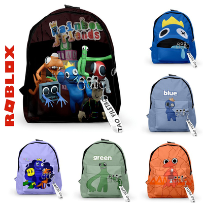 14In Roblox Rainbow Friends Backpack Rucksack Schoolbag Travel Kids Xmas  Gift - Escorrega o Preço