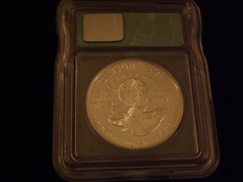1991-S $1 USO ICG PR 70 DCAM - Picture 2 of 2