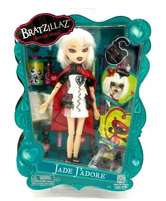 Bratzillaz Glam Gets Wicked Jade J'adore Doll No Pet