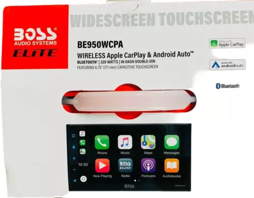 BOSS BE950WCPA WIRELESS APPLE CARPLAY / ANDROID AUTO/  BLUETOOTH  /320 WATTS