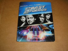 2 Fast 2 Furious Blu-Ray DVD Steelbook Universal 2013 Best Buy Exclusive