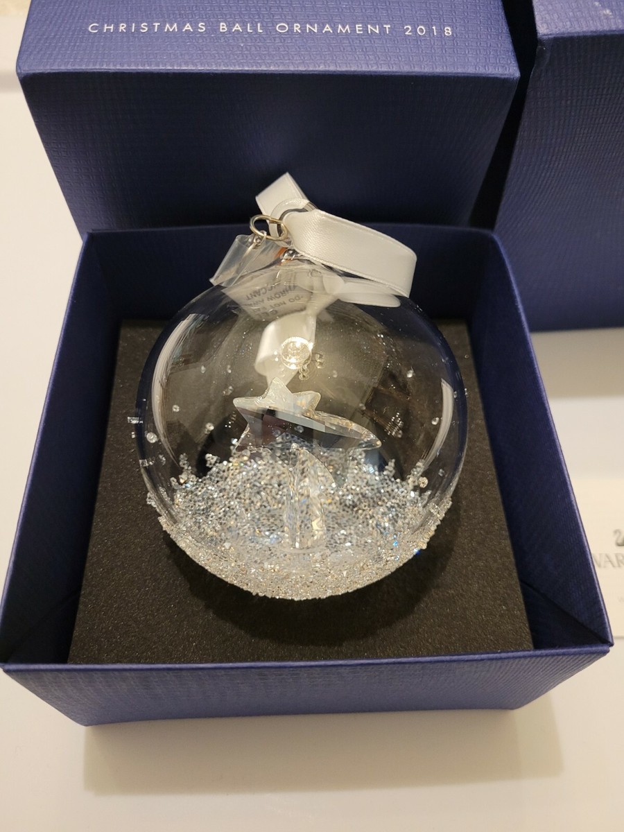 Swarovski Crystal 2018 Annual Ball Christmas Ornament | eBay