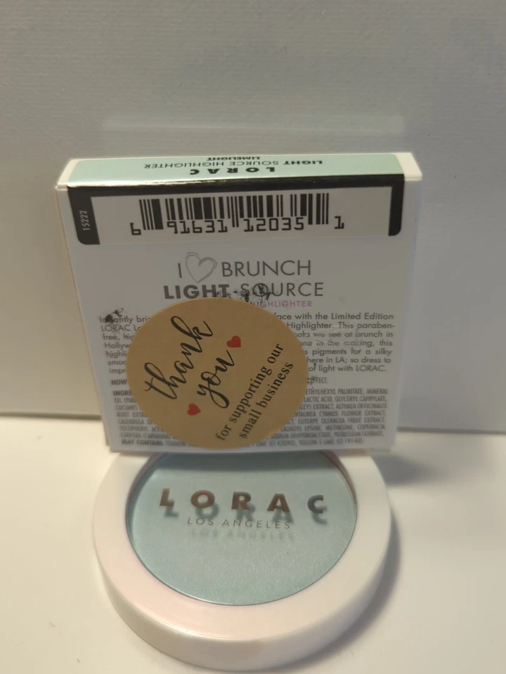 Lorac I Love Brunch Light Source Illuminating Highlighter "Limelight" 0.18 oz.  - Image 3 of 3