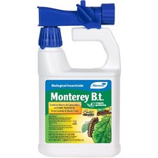 Monterey B.T. Organic Gardening Insecticide, Ready-to-Spray, 32oz