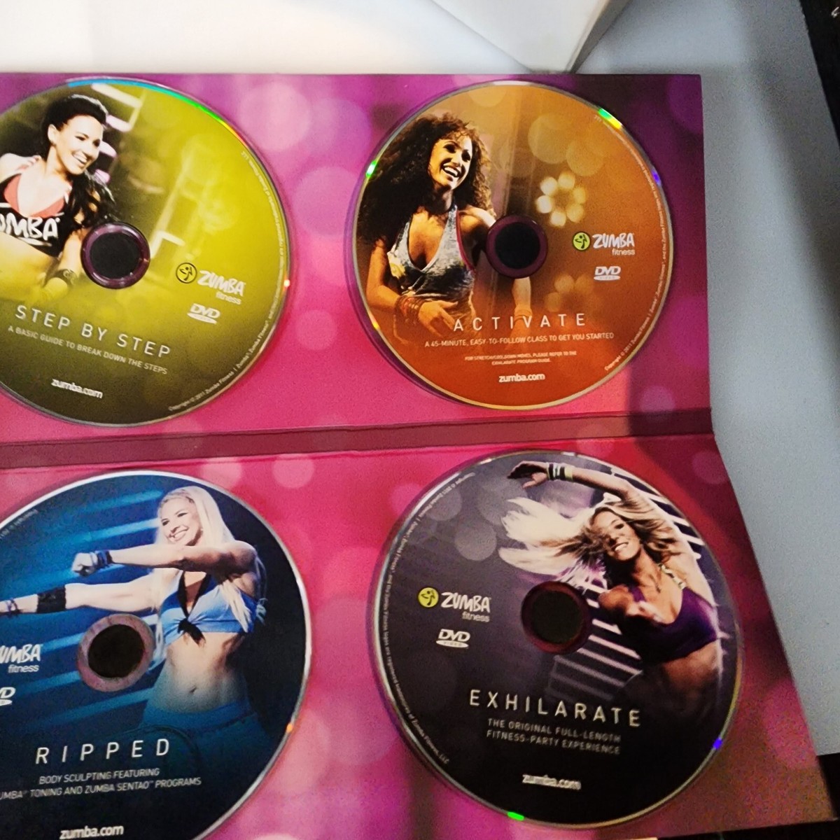 ZUMBA DVD セット販売 大量 The Ultimate Zumba Fitness DVD Exhilarate 2 Dumbbells 5 DVD