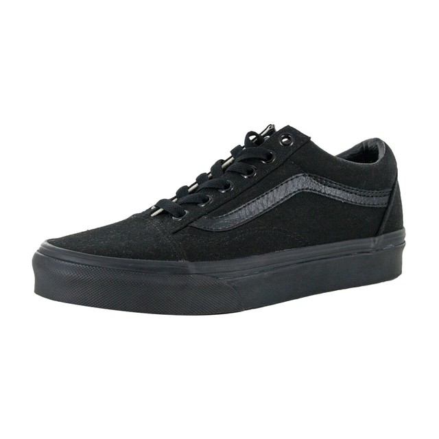 solid black womens vans