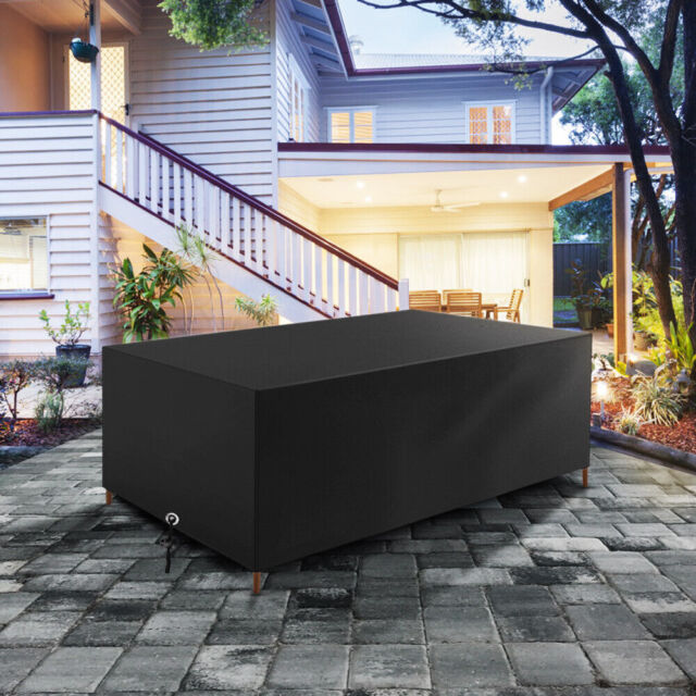 Heavy Duty Waterproof Garden Patio Furniture Cover for Rattan Table Sofa Outdoor CU11279