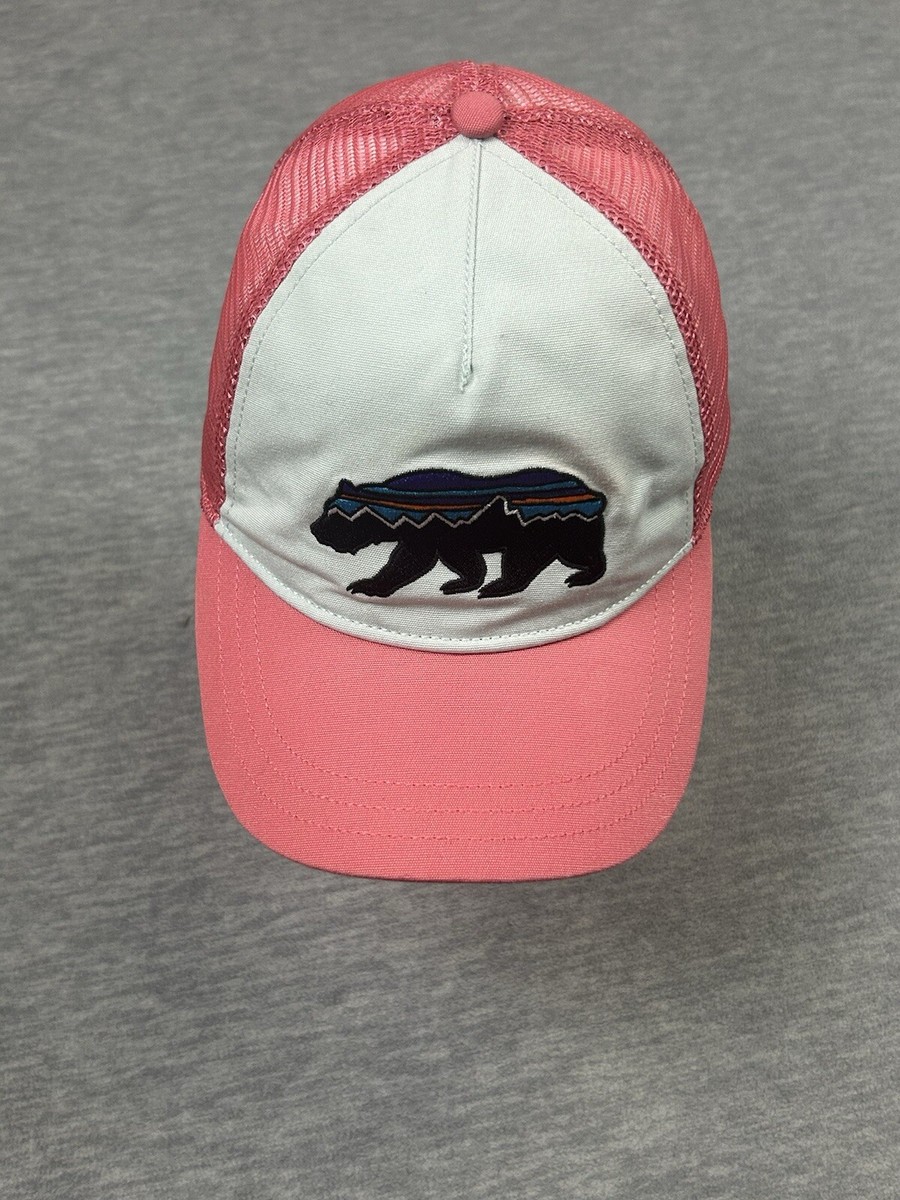 Patagonia The Fitz Roy Bear Layback Trucker Hat Womens Snapback