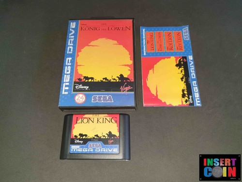 MEGADRIVE – The Lion King – PAL EURO – Original SEGA – Bon état