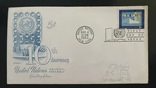 U.N-1963-10TH ANN. UNITED NATIONS GENERAL ASSEMBLY-FDI-J2993