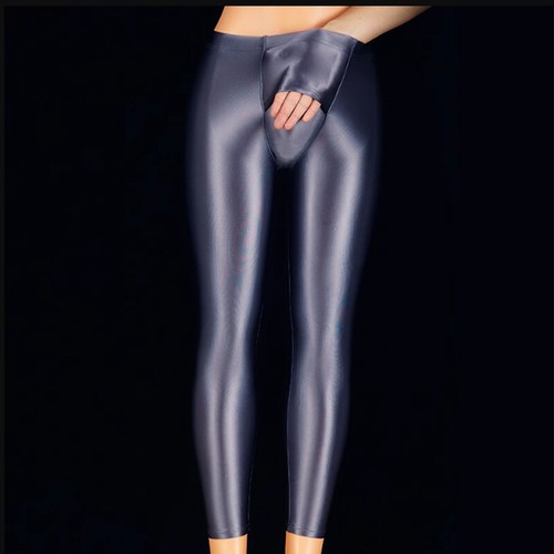 2023 Hombres Pantalones Satinados Brillantes Correr Leggings Fitness Pantalones Delgados Transpirables - Imagen 22 de 32
