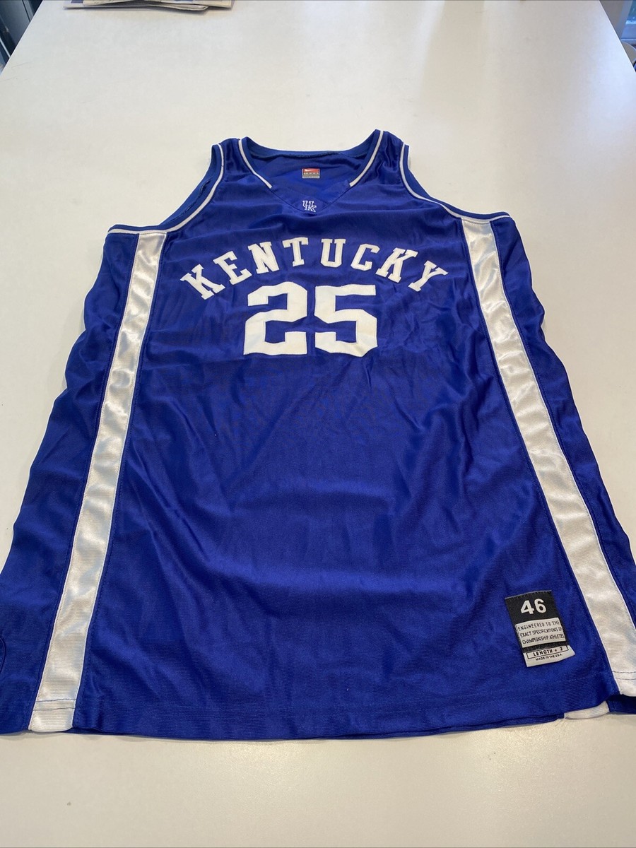 Game Worn Used Kentucky Wildcats Nike Basketball Jersey