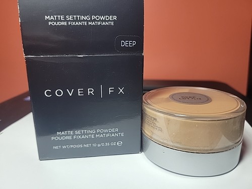 COVER FX Matte Setting Powder DEEP, 0.35 oz NIB - Picture 5 of 6