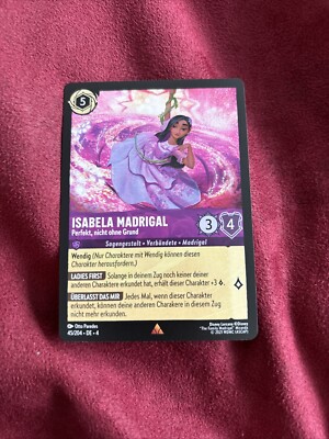 Isabela Madrigal - Perfekt, nicht ohne Grund 4URS-045 Disney Lorcana
