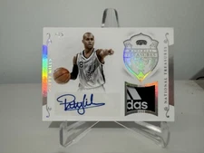 2014/15 Panini National Treasures Patty Mills Laundry Tag Auto /5 Game Worn Tag