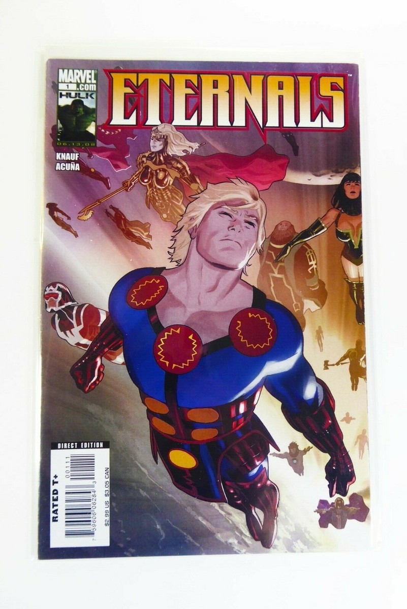Marvel ETERNALS (2008) #1 2 3 4 5 7 Lot VF/NM to NM Ships