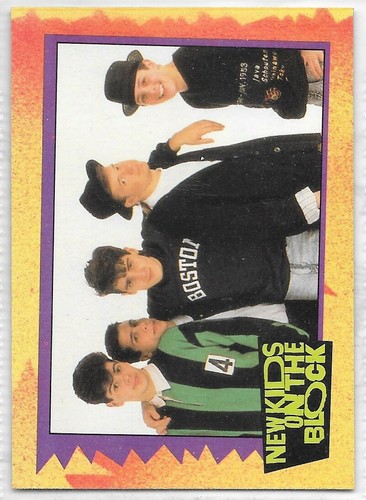1989 Topps Big Step NEW KIDS ON THE BLOCK Trading Cards -Complete Your Set NKOTB - Picture 4 of 211