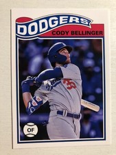 2021 Topps UK Edition 1978-79 Redux Parallel Cody Bellinger Dodgers SR12
