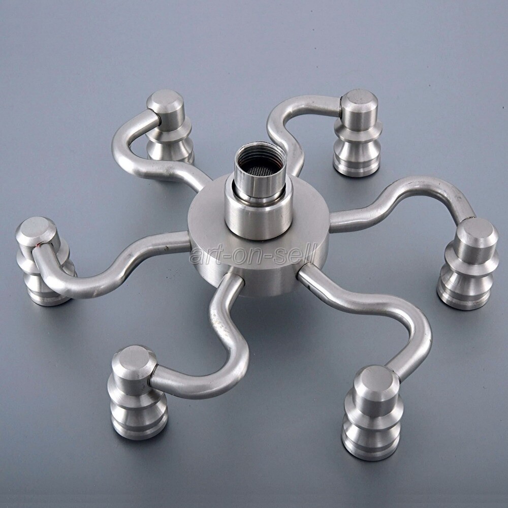 8 Inch Rainfall Shower Head Bathroom Top Sprayer Ash269