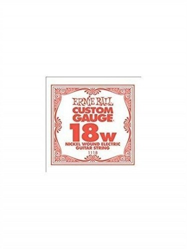 Ernie Ball 1018 018 Plain Steel - Corda Per Elettrica E Acustica - Foto 2