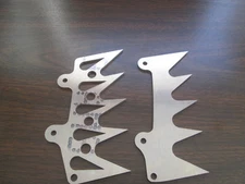 Stihl MS650 dog dawg spike Aluminum skeletonize custom laser cut