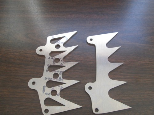 Stihl MS660 066 Bucking Dog Dawg Spike Alluminio Scheletro Taglio Laser Personalizzato - Foto 6