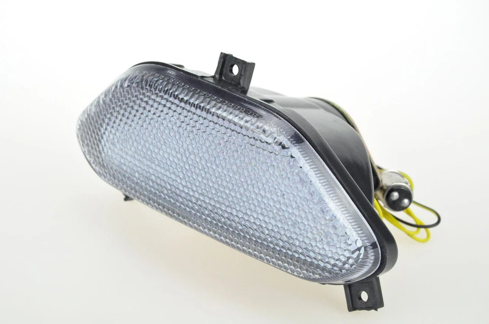 Luz trasera LED + lente de señal apta para Suzuki Bandit 96-99 GSF600 97-00 GSF1200 transparente Foto 2 de 4