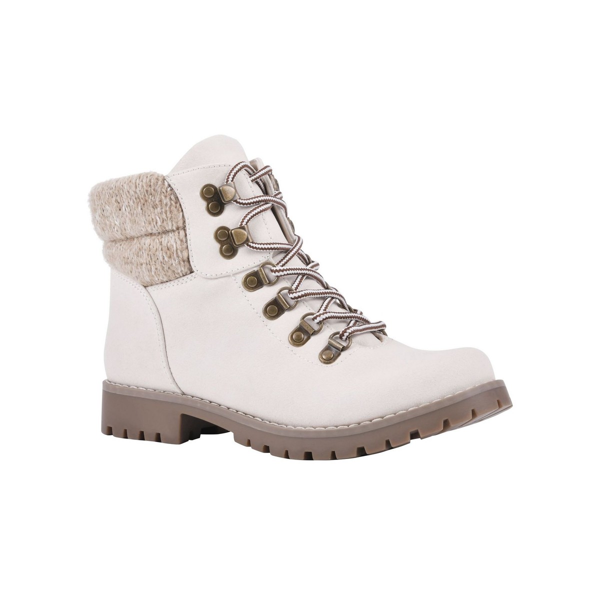 Cliffs by White Mountain Womens Hallett Lace-Up Booties(Winter