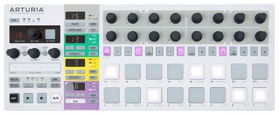 Arturia Beatstep Pro MIDI Controller Step Drum Sequenzer monophon Drehregler DJ