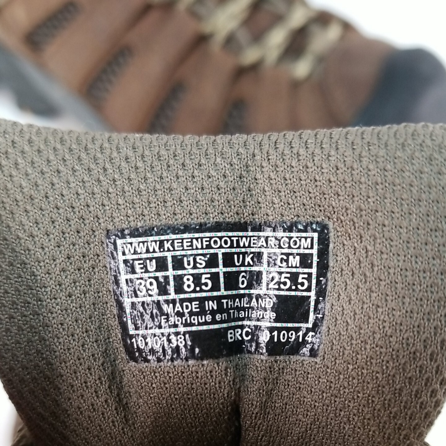 Scarpe da passeggio Keen Voyageur escursionismo donna taglia 8 5 marrone scamosciato nero