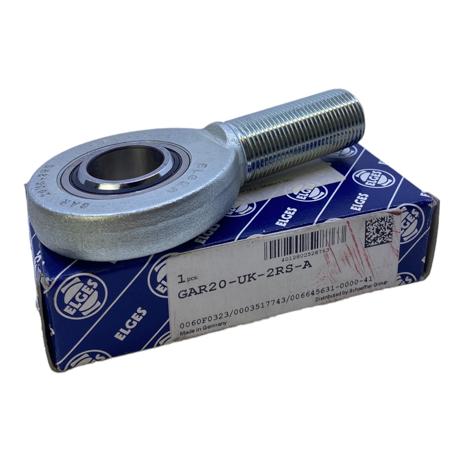 Elges Gar20-Uk-2Rs-A Spherical Plain Bearing Deep Groove Ball Bearing