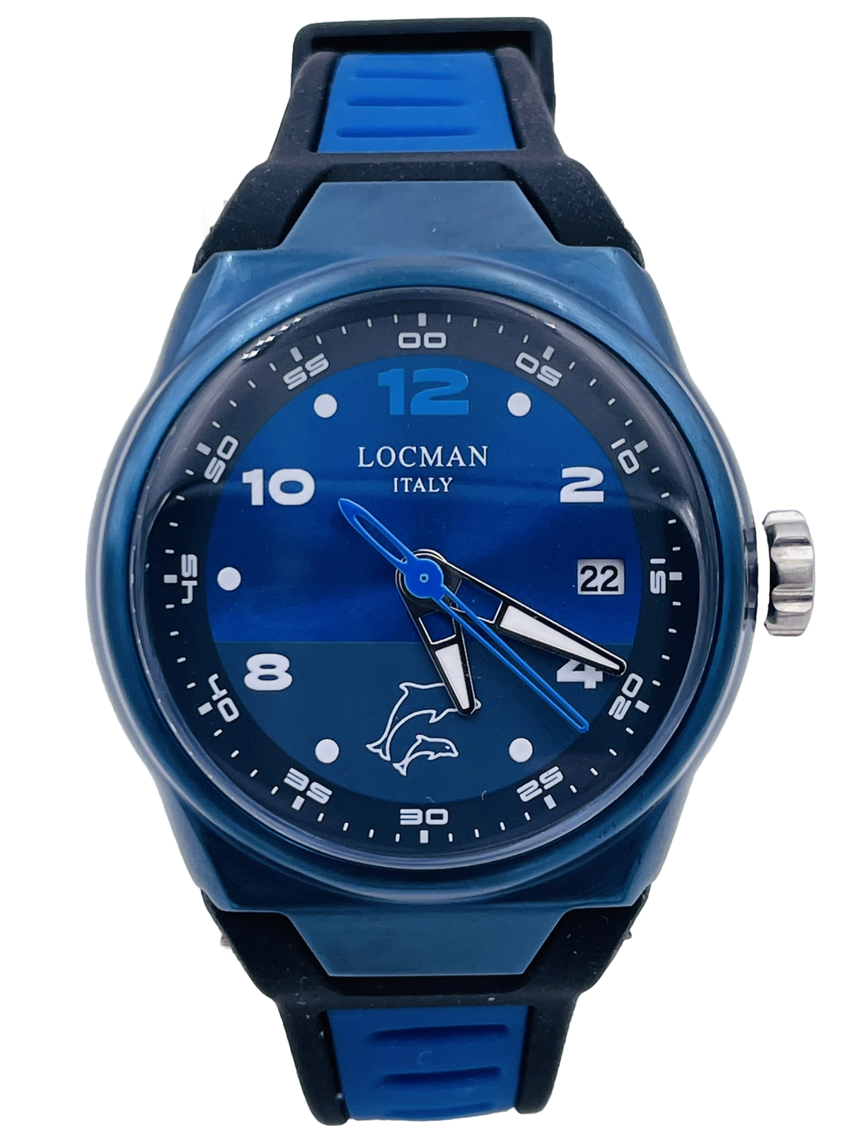Orologio Locman Mare 558BLB/395 39mm Wr100m Titanio/Gomma Scontatissimo Nuovo