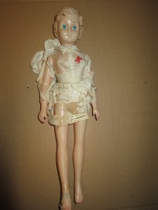 vintage nurse doll