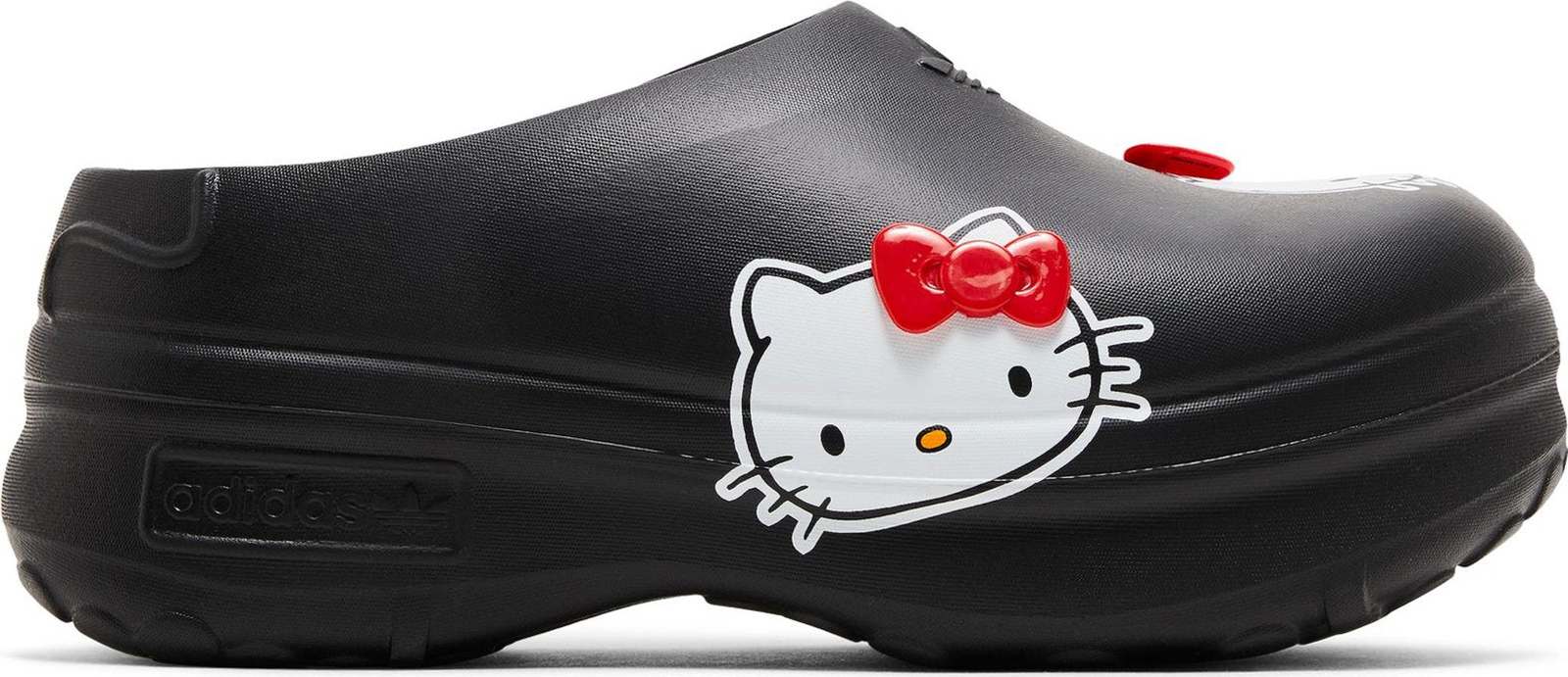 [IH0280] Женские ШЛЕПАНЦЫ ADIDAS ADIFOM STAN SMITH MULES HELLO KITTY НА 50-ЛЕТНИЙ ЮБИЛЕЙ BLA