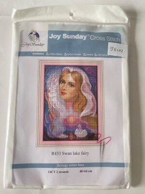 Joy Sunday Kreuzstich Set - Schwanensee Fee R443
