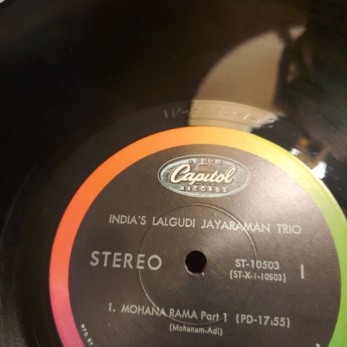India's Lalgudi Jayaraman Trio Capital ST 10503 Raga Carnatic Indian Classical - Picture 6 of 10