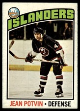 1976-77 O-Pee-Chee Jean Potvin #93 VIEW SCAN