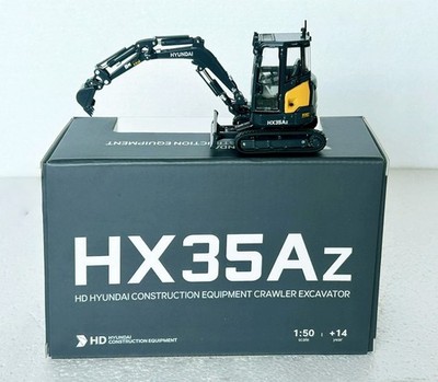 1/50 Scale HYUNDAI HX35Az Compact Excavator Diecast Model Toy Gift NIB