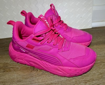 PUMA RS Trck Brighter Days Lace Up Women's 8 Hot Pink Sneakers Casual Shoes