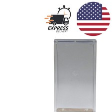 Durable Clear Vinyl Replacement Flap for Medium Dog Doors 7 Inch x 11.25 Inch